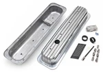 Transdapt 6607 Finned Style Retro Valve Covers Short For 1987-99 Chevy 5.0/5.7L New. Price: $370.02.