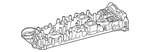 Genuine Mercedes-benz Valve Cover 256-050-52-01 New. Price: $1415.50.