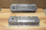 Edelbrock Ford 351C 351M 400 Boss 302 M/ Finned Alum Valve Covers Vintage Rare Used. Price: $399.99.