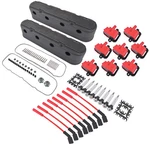 Finned Black Cast Aluminum Valve Covers For Chevrolet Gm LS1 LS2 LS3 LS6 LS7 New. Price: $245.90.