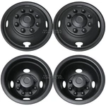 Ford E350 E450 Van Rv Black 16" Wheel Simulators Hub Caps Dually Rim Covers New. Price: $299.99.