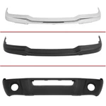 Ford Ranger Edge Xlt 2001-2007 Front Bumper Cover Face Bar Chrome/ Black New. Price: $136.00.