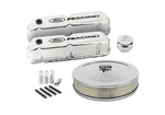 Ford Racing Complete Dress Up Kit - Chrome Finish With Black Emblems New. Price: $297.00.