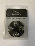 Jaguar Valve Stem Marque Caps Set Of 4 New. Price: $30.00.