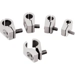 Universal Bolt On Billet Line Clamps 3/8" Or -6AN Four Pack New. Price: $23.90.