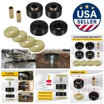 9.4102G Universal Polyurethane Body Mounts Kit - Vibration Isolation Solution New. Price: $68.39.