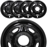 10-25 Ford F250 F350 Xl Super Duty 4X4 17" Black Wheel Skins Rim Covers Hub Caps New. Price: $89.99.