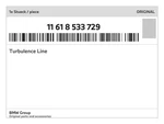 Genuine Bmw Turbulence Line 11-61-8-533-729 New. Price: $52.59.