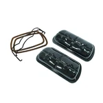 Empi Black Valve Covers Stock Style With Bales For Vw Beetle 98-9196-0 New. Price: $37.77.