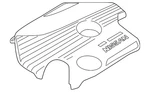 Genuine Nissan Engine Cover 14041-3YM0A New. Price: $274.61.