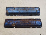 Chevrolet Sbc Script Valve Covers 265 283 350 Used. Price: $75.00.