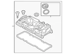 Genuine Volkswagen Valve Cover 3L103469AD New. Price: $288.91.