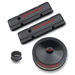 Proform 141-710 Engine Dress-up Kit Black Carbon Finish Sb Chevy New. Price: $386.77.