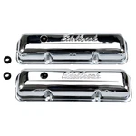Edelbrock Signature Series Valve Covers Chrome Steel Ford Fe 332-428 New. Price: $110.21.