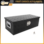 Upgraded Lock 30"X14" Black Aluminum Storage Tool Box Truckbed Underbody Trailer New. Price: $80.99.