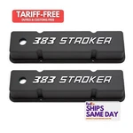 Racing Power R7617, 2 Pack Black Aluminum Small Block Chevy Tall Valve Covers 38 New. Price: $344.33.
