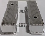 Pontiac Polished Fabricated Finned Aluminum Valve Covers 389 350 400 421 428 455 New. Price: $135.00.