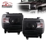 For 2014-2019 Gmc Sierra 1500 2500HD 3500HD Left+right Pair Projector Headlights New. Price: $133.82.
