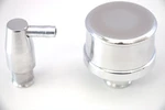 Polished Billet Aluminum Valve Cover Breather & Mini Pcv Ford Sbc 350 Bbc 454 New. Price: $37.95.