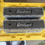 Edelbrock Tall Bbc Chevy V-8 396 454 Valve Cover 4280 Elite Series Big Block Used. Price: $175.00.