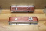 Cal Custom Sb Chevy 283-302-327-350 Aluminum Finned Valve Covers 40-2300 Vintage Used. Price: $179.99.
