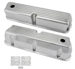 Ford Ball Milled Polished Aluminum Tall Valve Covers 260 289 302 347 351W New. Price: $89.95.
