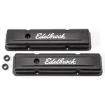 Edelbrock 4443 Valve Covers New. Price: $73.99.