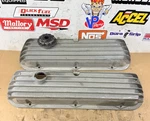 Ford 289 302 V-8 Cal Custom Vintage Finned Valve Covers #40-1017 Gardena Usa Used. Price: $197.99.