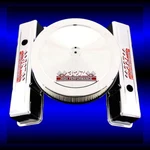 Chrome Tall Valve Covers And Air Cleaner Combo Fits 327 Chevy Engines Chevrolet New. Price: $149.99.