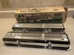 Nos Cal Custom Chrome Valve Covers Hot Rod Sbc Chevy 327 350 400 Gasser New Gm. Price: $499.00.