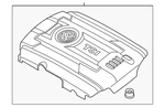 Genuine Volkswagen Engine Cover 6K103925DB New. Price: $112.78.