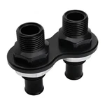 Billet Specialties Heat Bulkhead Push On 2-PORT Black- BLK66825 New. Price: $98.52.