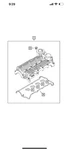 68632630 Genuine Mopar Cylinder Head Cover New. Price: $149.99.