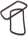 Empi 8868 Vw Channel Valve Cover Gaskets Pair - Dune Buggy Ghia Thing Bus New. Price: $18.94.