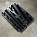 Porsche 911 Billet Aluminum Valve Cover Pair Black Rennline 1965-1994 Used. Price: $465.00.