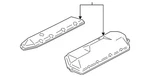 Genuine Ford Valve Cover F6TZ-6582-BB New. Price: $189.54.