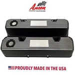 Ford 351 Cleveland Valve Covers Black Die-cast Aluminum Custom Ansen Usa New. Price: $295.00.