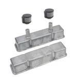 Sbc Tall Aluminum Valve Covers & Shielded Breathers, Black New. Price: $114.99.