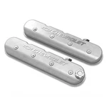 Holley 241-400 Tall Ls Valve Cover, Bowtie Logo, Natural Finish New. Price: $337.95.