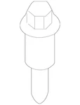 Genuine Bmw Valve Cover Bolt 11-12-7-802-605 New. Price: $15.44.