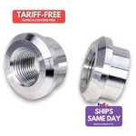 Moroso 68900, 2 Pack Natural Aluminum 3/8IN Weld Bung Performance Parts New. Price: $44.43.