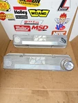 M/t Sbc Chevrolet Polished Chevy Finned Valve Covers 327 350 400 Mickey Thompson Used. Price: $199.99.