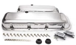 Rpc Bbc Aluminum Short Valve Cover Plain Polished R6231-2 New. Price: $194.41.