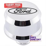 Ford 302-439, One Fits Valve Cover Breather W/ Slant Edge Alm Chrome Aluminum New. Price: $80.49.