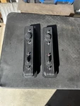 Small Block Chevrolet Valve Cover Set - 1986 & Up Used. Price: $50.00.