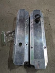 Polished Fabricated Aluminum Valve Covers For Big Block Mopar 383 400 440 Used. Price: $75.00.