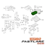 2010-2020 Mitsubishi Outlander Right Valve Cover New Oem 1035A942. Price: $168.39.