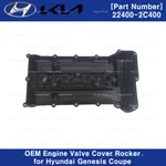 224002C400 Genuine Oem Engine Valve Cover Rocker For Hyundai Genesis Coupe 10-12 New. Price: $151.00.