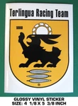 Terlingua Racing Team Vinyl Sticker Decal - Vintage Road Mustang Used. Price: $9.45.