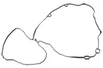 Genuine Gm Camshaft Cover Gasket 55581627 New. Price: $24.22.
